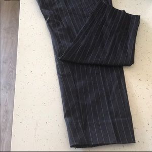 Navy Pin stripped Slacks